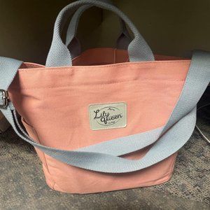 Women's Casual Canvas Tote Cross Body Bag